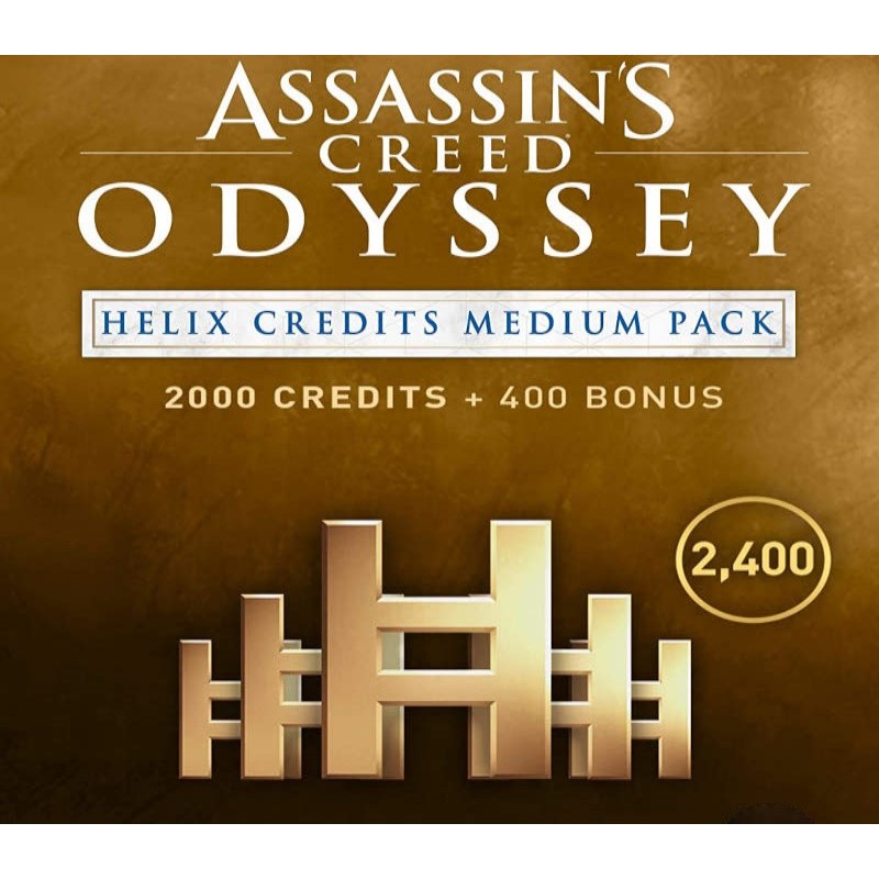 Assassins Creed Odyssey   Helix Credits Medium Pack (2400) XBOX One / Xbox Series X|S Kod Klucz