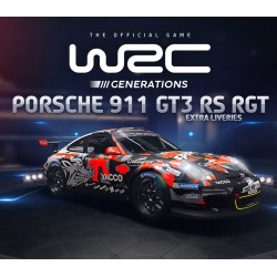 WRC Generations   Porsche 911 GT3 RS RGT Extra liveries DLC Steam Kod Klucz