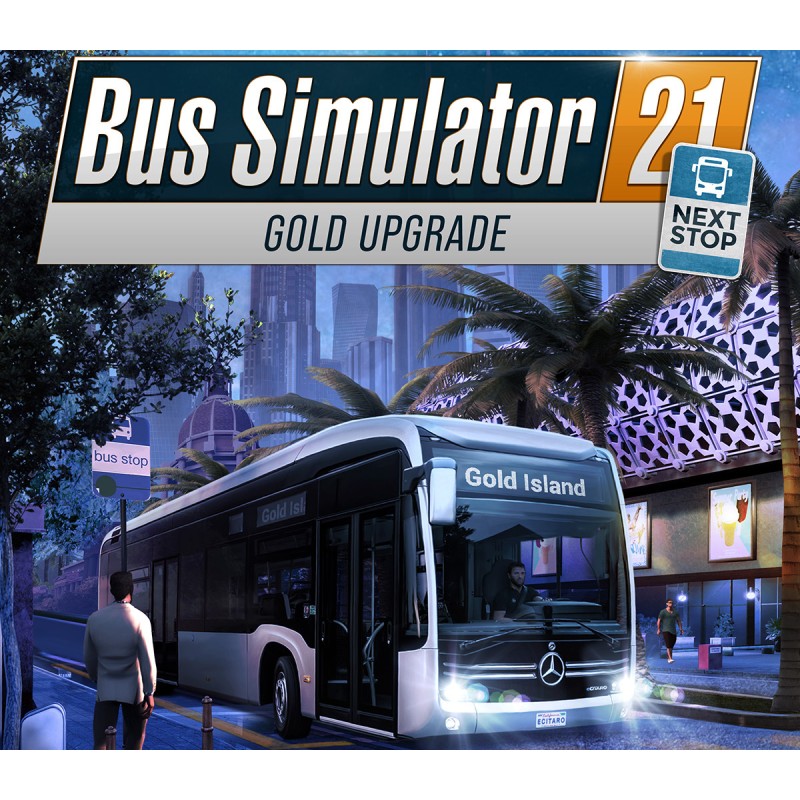 Bus Simulator 21 Next Stop  Gold Upgrade   DLC PS4 Kod Klucz