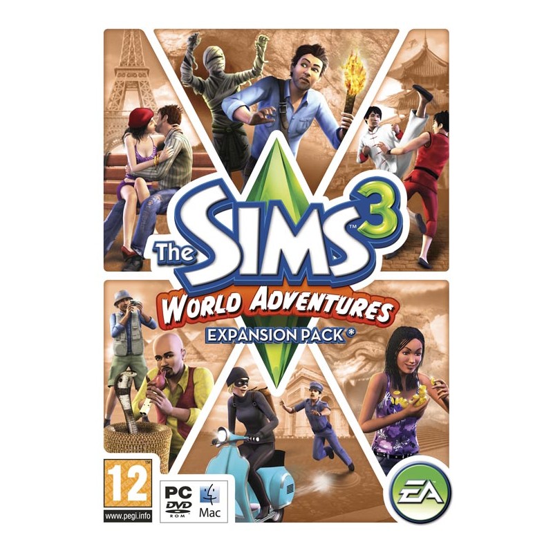 The Sims 3   World Adventures Wymarzone Podróże DLC   Origin Kod Klucz