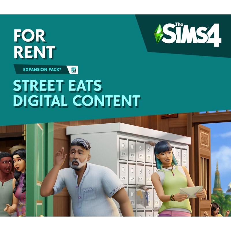 The Sims 4   For Rent  Street Eats Digital Content DLC Origin Kod Klucz