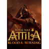 Total War  ATTILA   Blood and Burning DLC Steam Kod Klucz