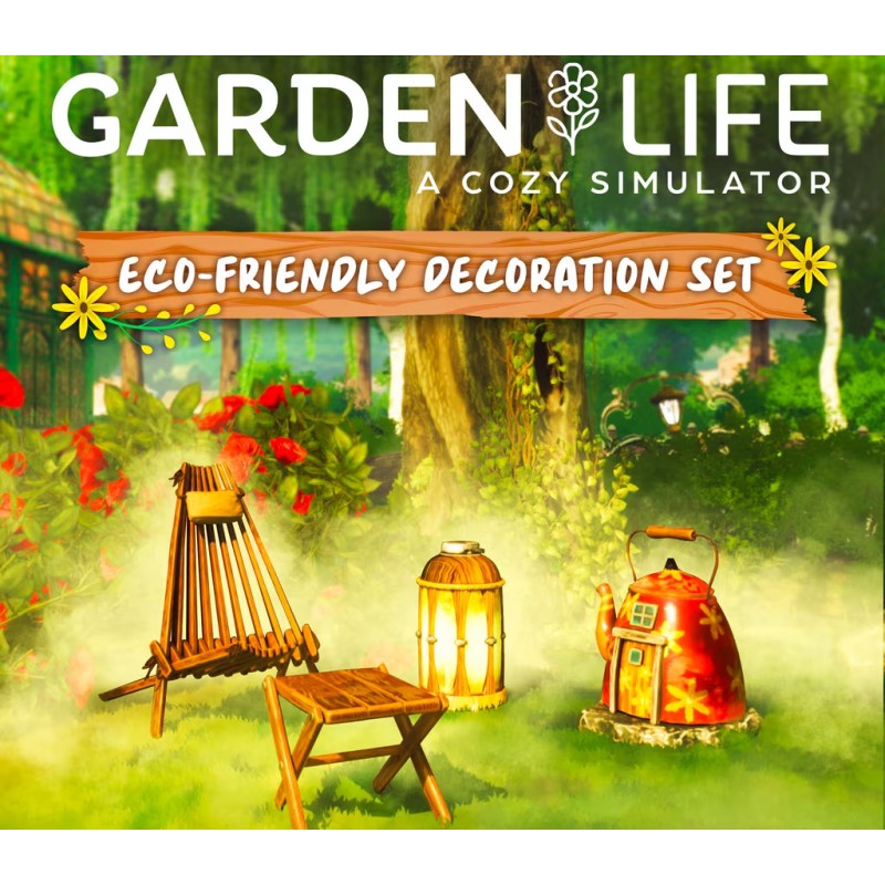 Garden Life   Eco friendly Decoration Set DLC Steam Kod Klucz