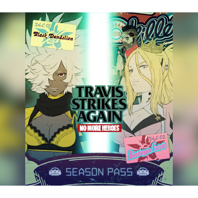 Travis Strikes Again  No More Heroes   Season Pass  Black Dandelion and Bubblegum Fatale   Nintendo Switch Kod Klucz