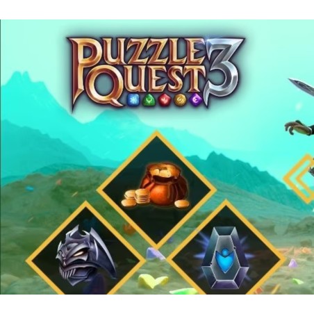 Puzzle Quest 3   Green Knights Gear Bundle DLC XBOX One / Xbox Series X|S Kod Klucz