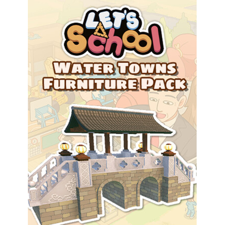 Lets School   Water Towns Furniture Pack DLC Steam Kod Klucz