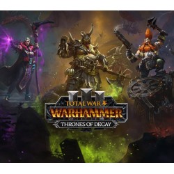 Total War  WARHAMMER III   Thrones of Decay DLC   PC Steam Kod Klucz