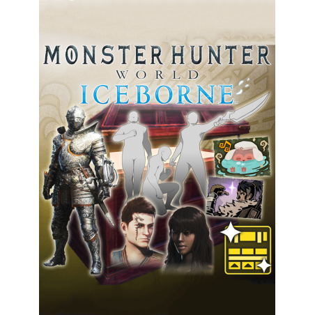 Monster Hunter World  Iceborne   Deluxe Kit DLC PC Steam Kod Klucz