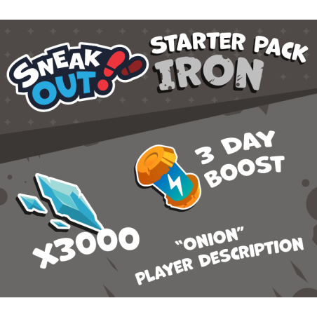 Sneak Out   Starter Pack Iron DLC PC Steam Kod Klucz