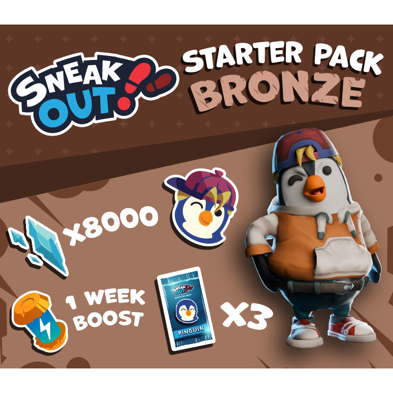 Sneak Out   Starter Pack Bronze DLC PC Steam Kod Klucz