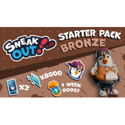 Sneak Out   Starter Pack Bronze DLC PC Steam Kod Klucz