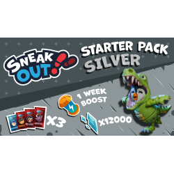 Sneak Out   Starter Pack Silver DLC PC Steam Kod Klucz