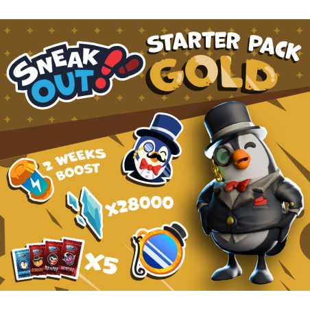 Sneak Out   Starter Pack Gold DLC PC Steam Kod Klucz