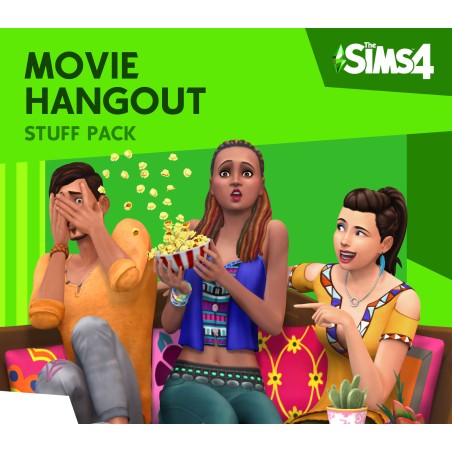 The Sims 4   Wieczór na ekranie Akcesoria Movie Hangout Stuff DLC XBOX One / Series X|S Kod Klucz