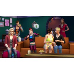 The Sims 4   Wieczór na ekranie Akcesoria Movie Hangout Stuff DLC XBOX One / Series X|S Kod Klucz