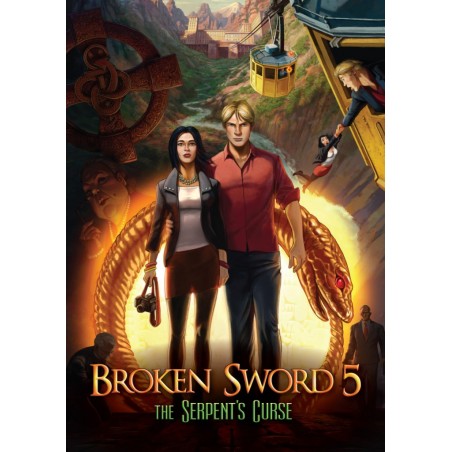 Broken Sword 5   the Serpents Curse   PC Steam Kod Klucz