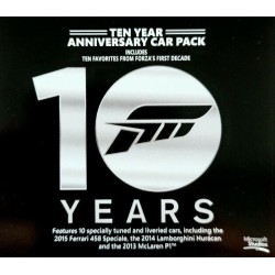 Forza Motorsport 6   Ten Year Anniversary Car Pack DLC XBOX One Kod Klucz