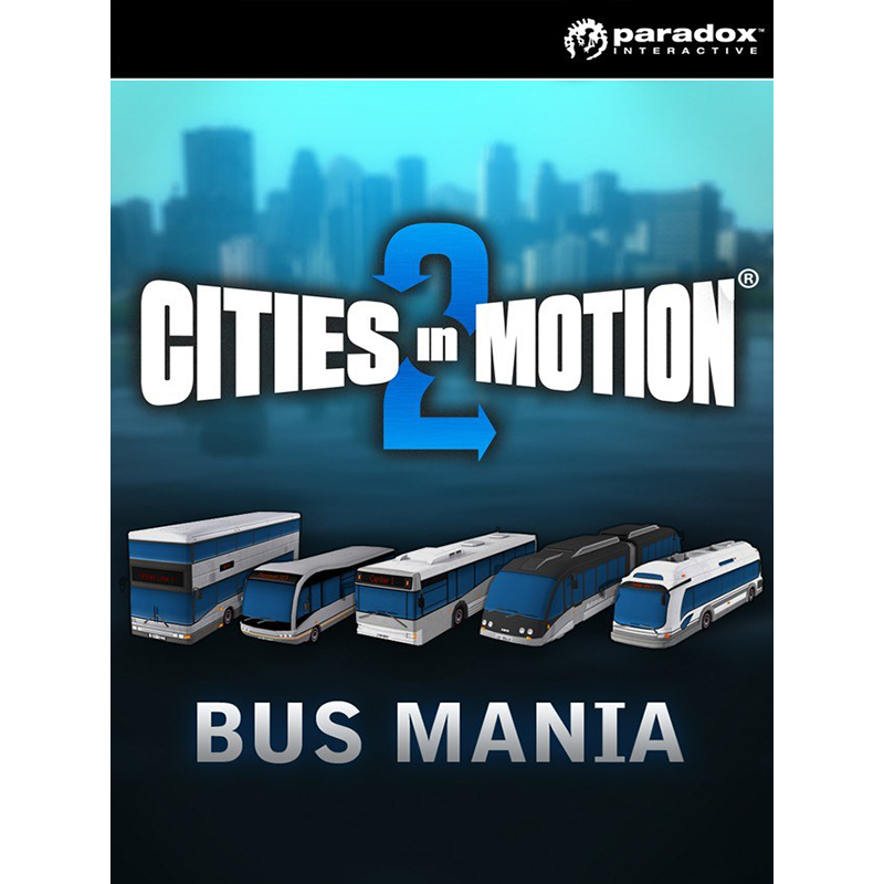 Cities in Motion 2   Bus Mania DLC   PC Steam Kod Klucz