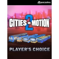 Cities in Motion 2   Players Choice Vehicle Pack DLC   PC Steam Kod Klucz