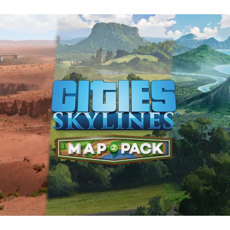 Cities  Skylines   Content Creator Pack  Map Pack 2 DLC   PC Steam Kod Klucz