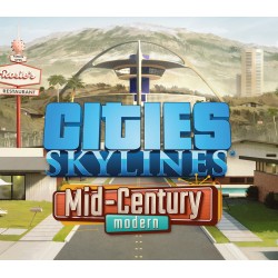 Cities  Skylines   Content Creator Pack  Mid Century Modern DLC   PC Steam Kod Klucz