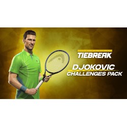 TIEBREAK   Djokovic Challenges Pack DLC PC Steam Kod Klucz