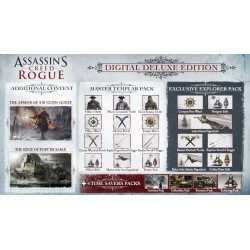 Assassins Creed Rogue Deluxe Edition Ubisoft Connect Kod Klucz