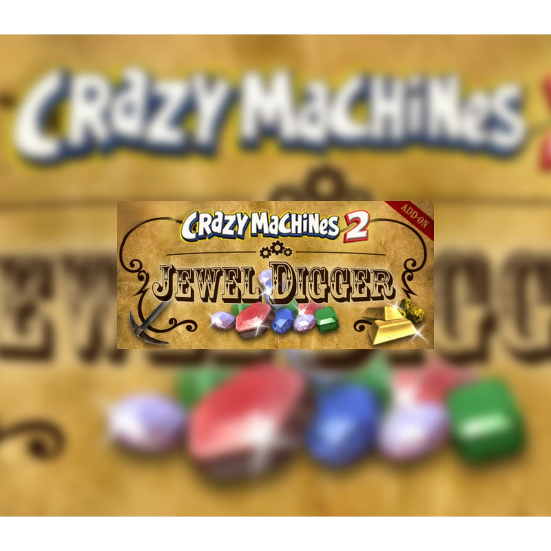 Crazy Machines 2   Jewel Digger DLC Steam Kod Klucz